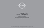 2022 nissan titan owner's manual