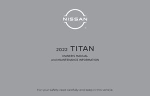 2022 nissan titan owner's manual