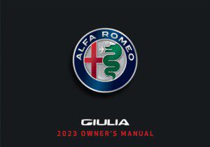 2023 alfa romeo giulia owner's manual