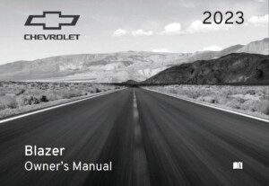 2023 chevrolet blazer owner's manual