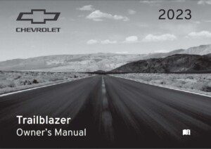 2023 chevrolet trailblazer owner's manual