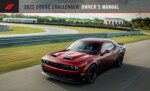 2023 dodge challenger owner's manual