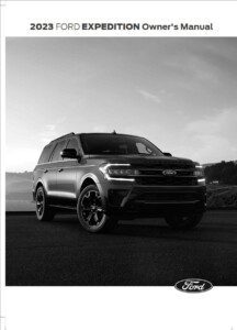 2023 ford expedition owner's manual