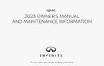 2023 infiniti qx60 owner's manual