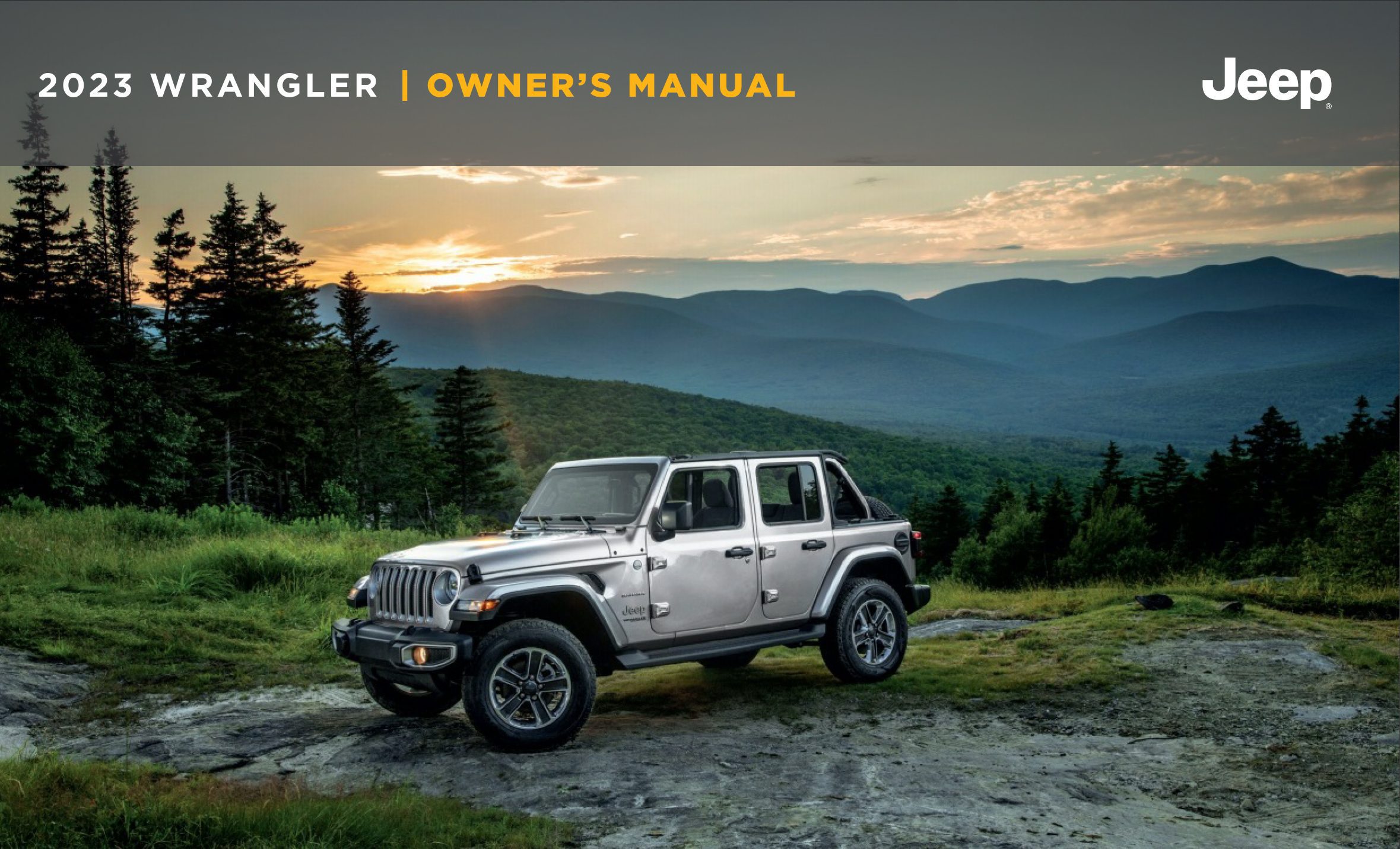 2023 jeep wrangler owner's manual