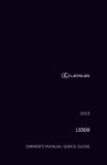 2023 lexus ls500 owner's manual