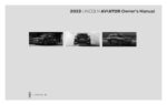 2023 lincoln aviator owner's manual