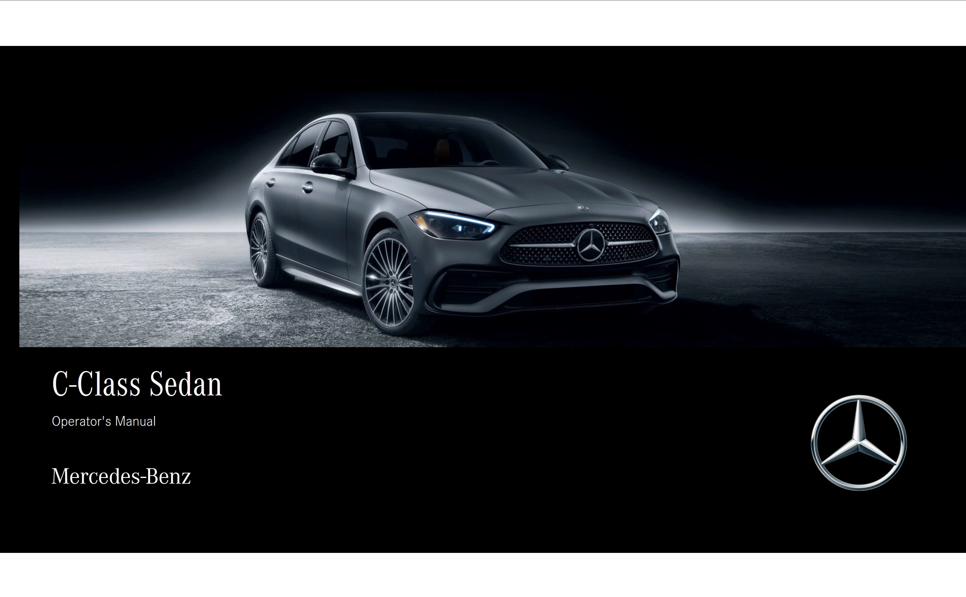 2023 mercedes benz c class owner's manual