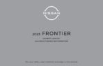 2023 nissan frontier owner's manual