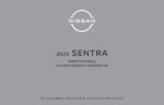 2023 nissan sentra owner's manual