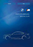 2024 bmw m4 owner's manual