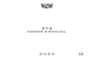 2024 cadillac xt5 owner's manual