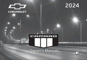 2024 chevrolet camaro owner's manual