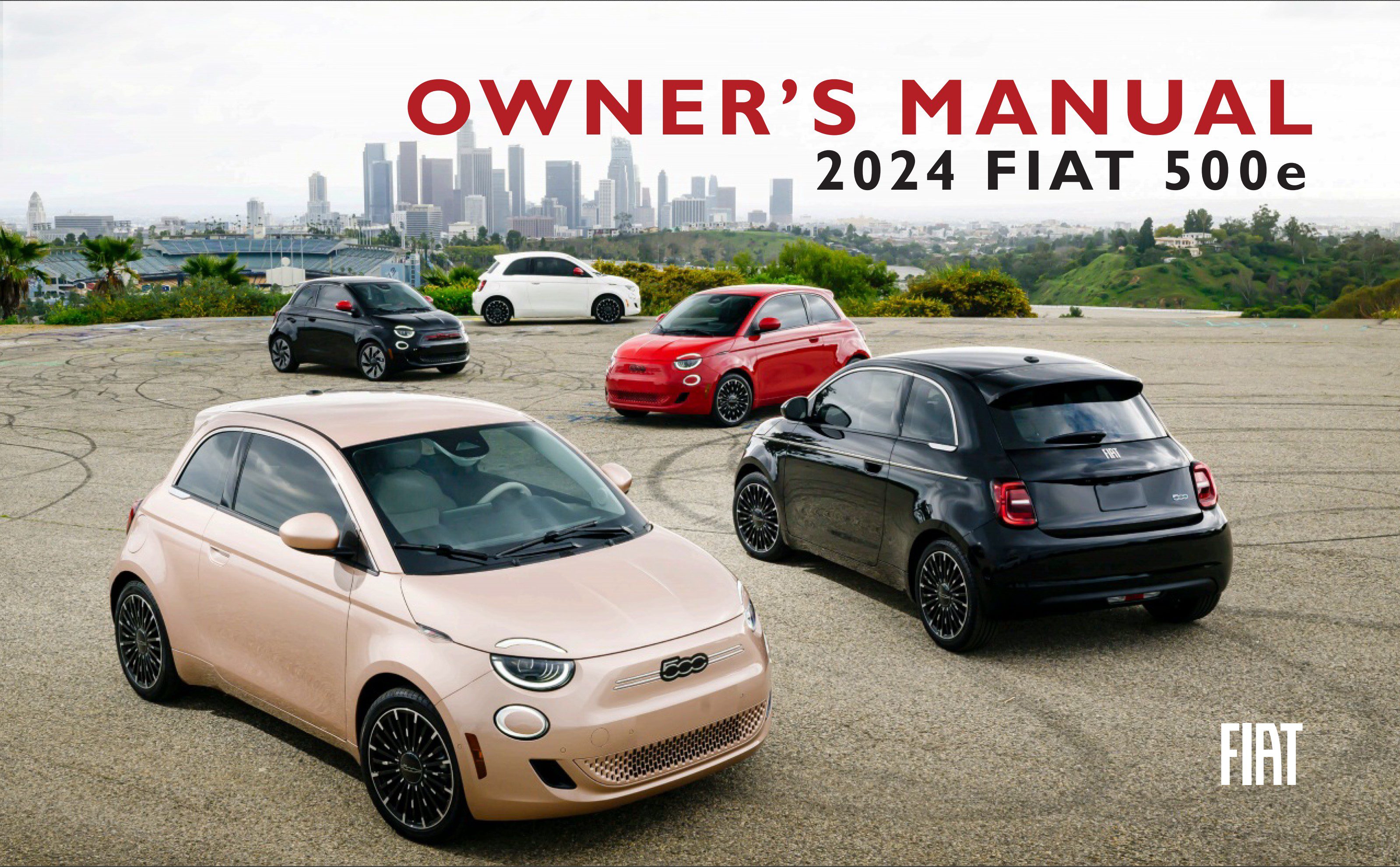 2024 fiat 500e owner's manual