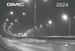 2024 gmc terrain owner's manual