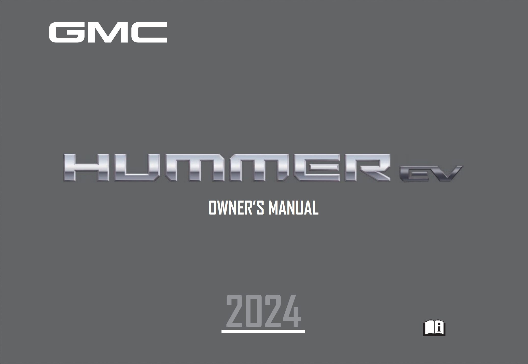 2024 hummer ev owner's manual