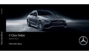 2024 mercedes benz c class owner's manual