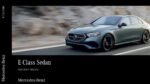 2024 mercedes benz e class owner's manual