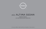 2024 nissan altima owner's manual