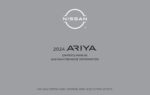 2024 nissan ariya owner's manual