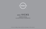 2024 nissan kicks owner's manual