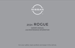 2024 nissan rogue owner's manual