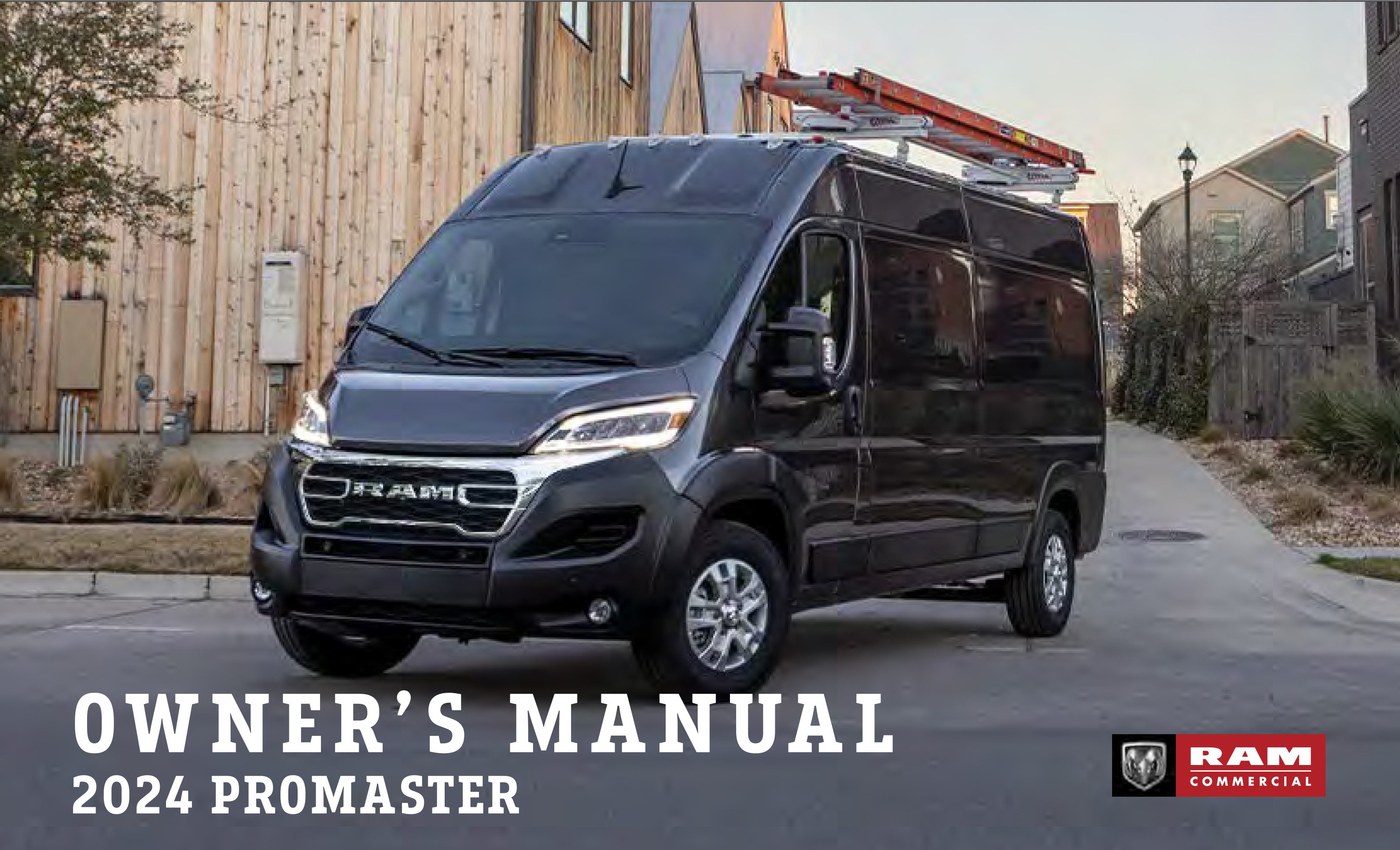 2024 ram promaster owner's manual