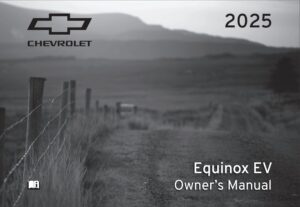 2025 chevrolet equinox ev owner's manual