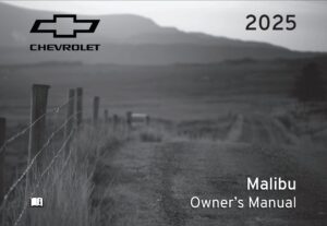 2025 chevrolet malibu owner's manual