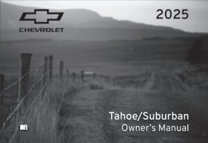 2025 chevrolet tahoe owner's manual