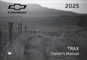 2025 chevrolet trax owner's manual