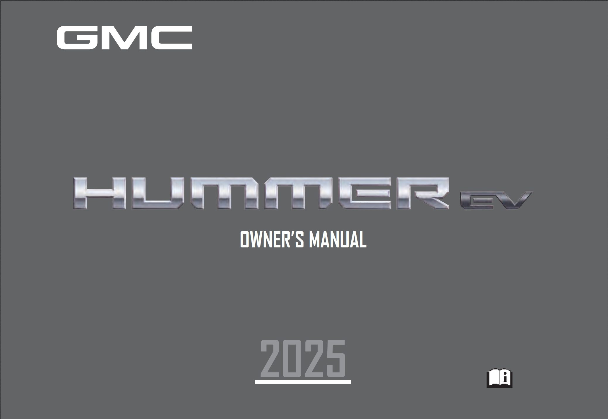 2025 hummer ev owner's manual