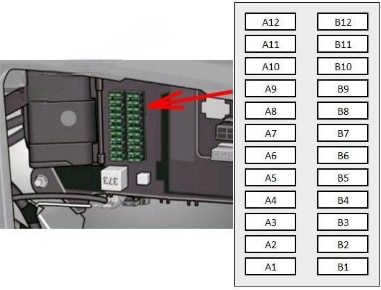 audi a6 2008 2011 fuse layout 6 2024 11 18 18 20 13