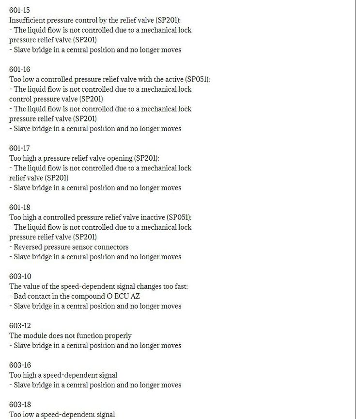 daf trucks fault codes