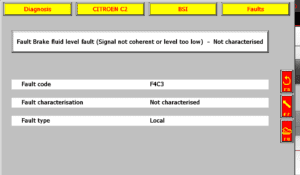 fault codes for citroen c2