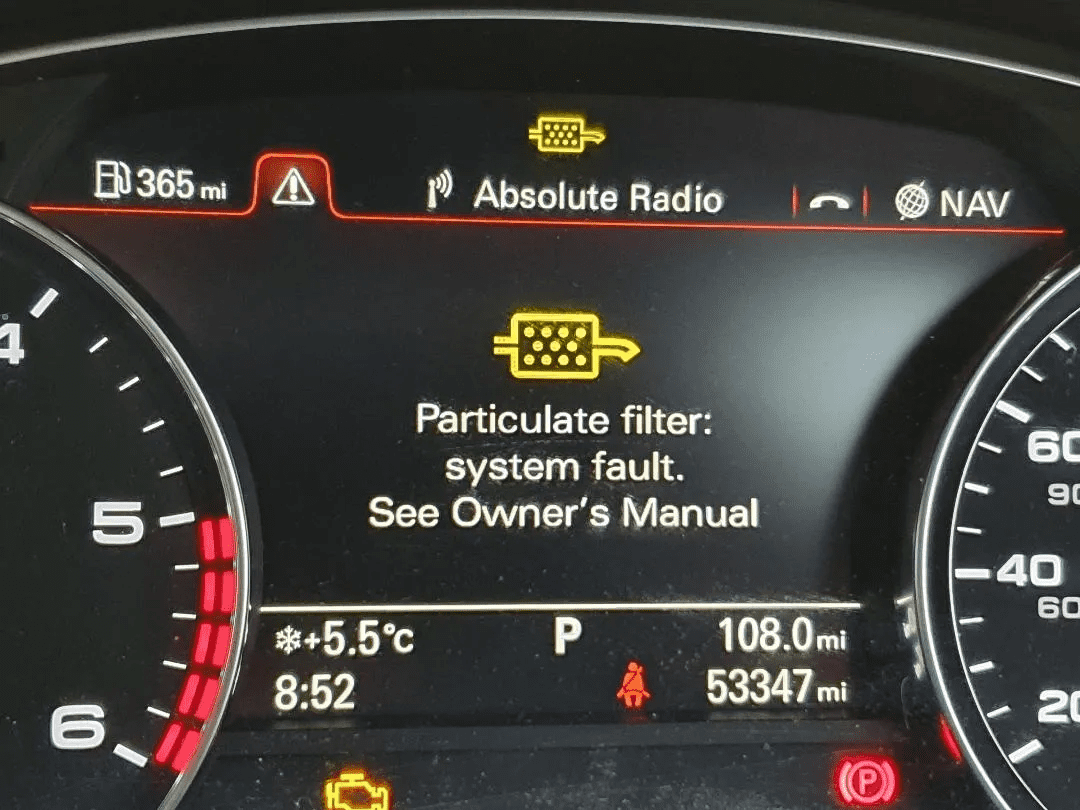 fault codes for the audi